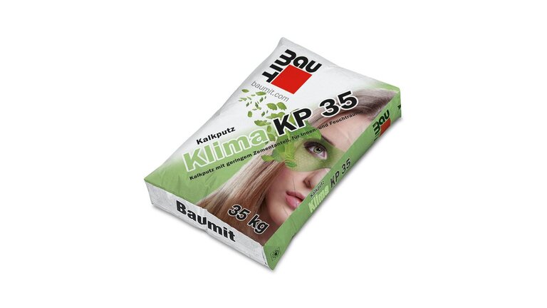 Kalkputz Klima KP 35, im Sack verpackt, liegend, 35kg